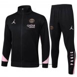 Chandal de Chaqueta del Paris Saint-Germain Jordan Nino 24-25 Negro