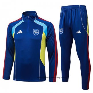 Chandal de Sudadera del Arsenal Nino 25-26 Azul