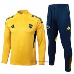 Chandal de Sudadera del Boca Juniors 25-26 Amarillo