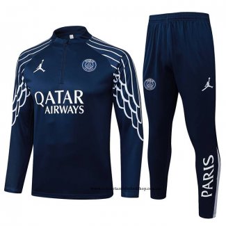 Chandal de Sudadera del Paris Saint-Germain 25-26 Azul