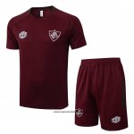 Chandal del Fluminense 25-26 Manga Corta Rojo - Pantalon Corto