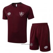 Chandal del Fluminense 25-26 Manga Corta Rojo - Pantalon Corto
