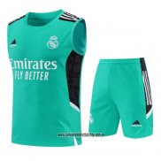 Chandal del Real Madrid 22-23 Sin Mangas Verde