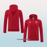 Chaqueta con Capucha del Manchester United 22-23 Rojo