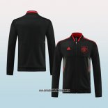 Chaqueta del Manchester United 22-23 Negro y Rojo