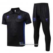 Conjunto Polo del Barcelona 25-26 Negro