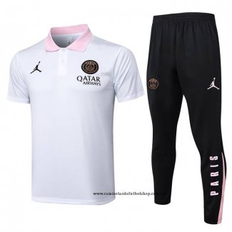 Conjunto Polo del Paris Saint-Germain Jordan 24-25 Blanco
