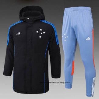 Cruzeiro 24-25 Negro Chandal de Invierno del