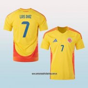 Jugador Primera Camiseta Colombia L.Diaz 2024