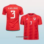 Jugador Primera Camiseta Gales N.Williams 2022