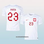 Jugador Primera Camiseta Polonia Piatek 2022