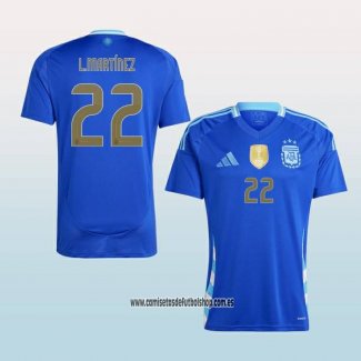 Jugador Segunda Camiseta Argentina L.Martinez 2024