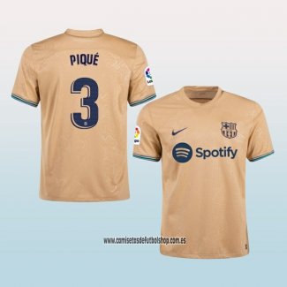 Jugador Segunda Camiseta Barcelona Pique 22-23