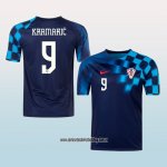 Jugador Segunda Camiseta Croacia Kramaric 2022