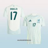 Jugador Segunda Camiseta Mexico Orbelin 2024