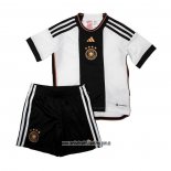 Primera Camiseta Alemania Nino 2022