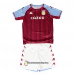 Primera Camiseta Aston Villa Nino 21-22