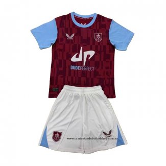 Primera Camiseta Burnley Nino 24-25