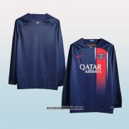 Primera Camiseta Paris Saint-Germain 23-24 Manga Larga