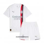 Segunda Camiseta AC Milan Nino 23-24