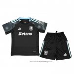 Segunda Camiseta Aston Villa Nino 25-26