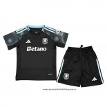 Segunda Camiseta Aston Villa Nino 25-26