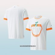 Segunda Camiseta Costa de Marfil 2022 Tailandia