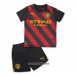 Segunda Camiseta Manchester City Nino 22-23