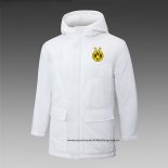 Borussia Dortmund 24-25 Blanco Chaqueta Invierno del