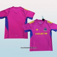 Camiseta Colo-Colo Portero 2024 Purpura Tailandia