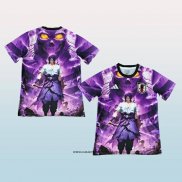 Camiseta Japon Sasuke 25-26 Purpura Tailandia