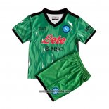 Camiseta Napoli Portero Nino 21-22 Verde