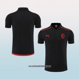 Camiseta Polo del AC Milan 22-23 Negro