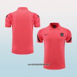 Camiseta Polo del Atletico Madrid 22-23 Rosa