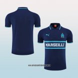 Camiseta Polo del Olympique Marsella 22-23 Azul Marino