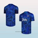 Camiseta Pre Partido del Everton 25-26 Azul