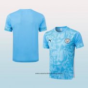 Camiseta de Entrenamiento Manchester City 25-26 Azul