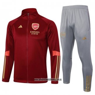 Chandal de Chaqueta del Arsenal 23-24 Rojo