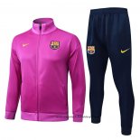 Chandal de Chaqueta del Barcelona 25-26 Purpura