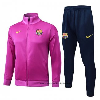 Chandal de Chaqueta del Barcelona 25-26 Purpura