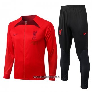 Chandal de Chaqueta del Liverpool 22-23 Rojo