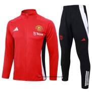 Chandal de Chaqueta del Manchester United 24-25 Rojo
