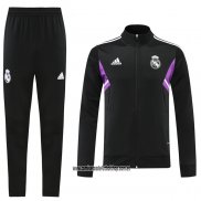 Chandal de Chaqueta del Real Madrid 22-23 Negro