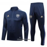 Chandal de Sudadera del Arsenal 23-24 Azul