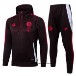 Chandal de Sudadera del Bayern Munich 24-25 Rojo Oscuro