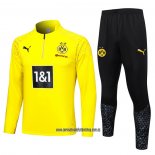 Chandal de Sudadera del Borussia Dortmund 23-24 Amarillo