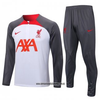 Chandal de Sudadera del Liverpool 22-23 Blanco