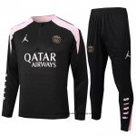 Chandal de Sudadera del Real Madrid Nino 24-25 Negro