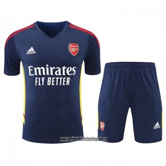 Chandal del Arsenal 22-23 Manga Corta Azul - Pantalon Corto