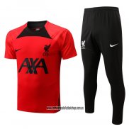 Chandal del Liverpool 22-23 Manga Corta Rojo